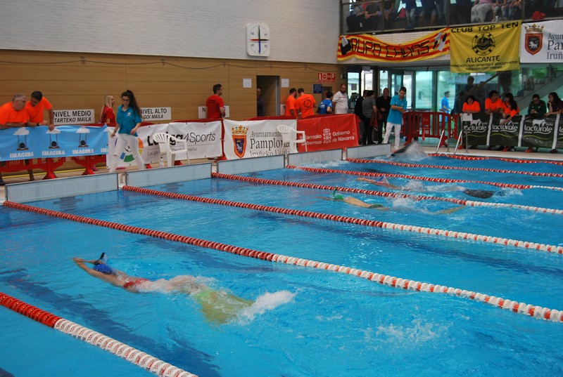 Navarra impone su ley bajo el agua en el Campeonato de España Infantil y Cadete